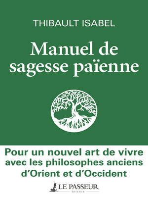 cover image of Manuel de sagesse païenne